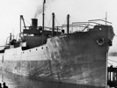 The S.S. War Storm, one of the three such freighters, Wallace Shipyards, Vancouver, British Columbia, Canada, World War One era