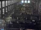 Chicago and Northwestern railroad locomotive shops, Chicago, 1942