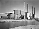 Detroit Edison St. Clair coal fired power plant, Michigan, 1953