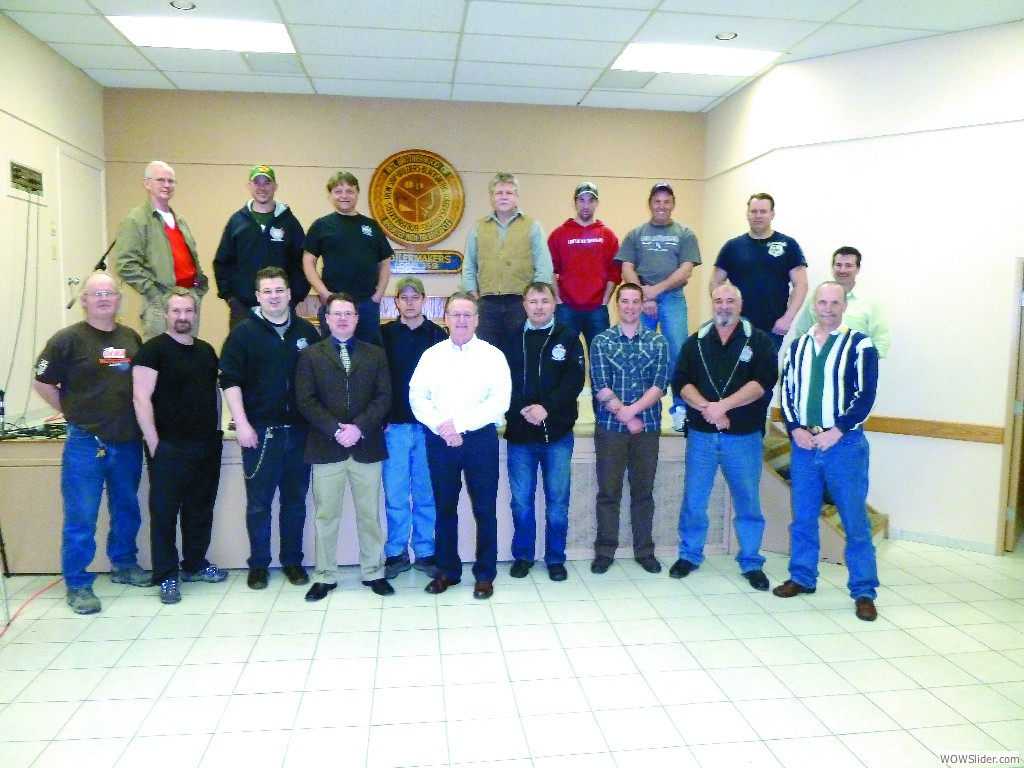 L- 359, Burnaby, British Columbia, April 12-13, 2012	
L. to r., front row, Jim Wymer, Randy Burton, Ross Kirkpatrick, Jonathan White, Bruce Don, Grant Jacobs, Ed Lumley (L-191), Mike Baker (L-191), Phil Halley (L-359 BM-ST), Chris Paige; back row, Colin J. Grant, Kevin Burns, R. Scott Rowe, Haydn E. Huntley,  Robert Brugge, Kornel Halasz (L-191), Nick W. Beemster, Michael Yakowchuk (Victoria Shipyards).
