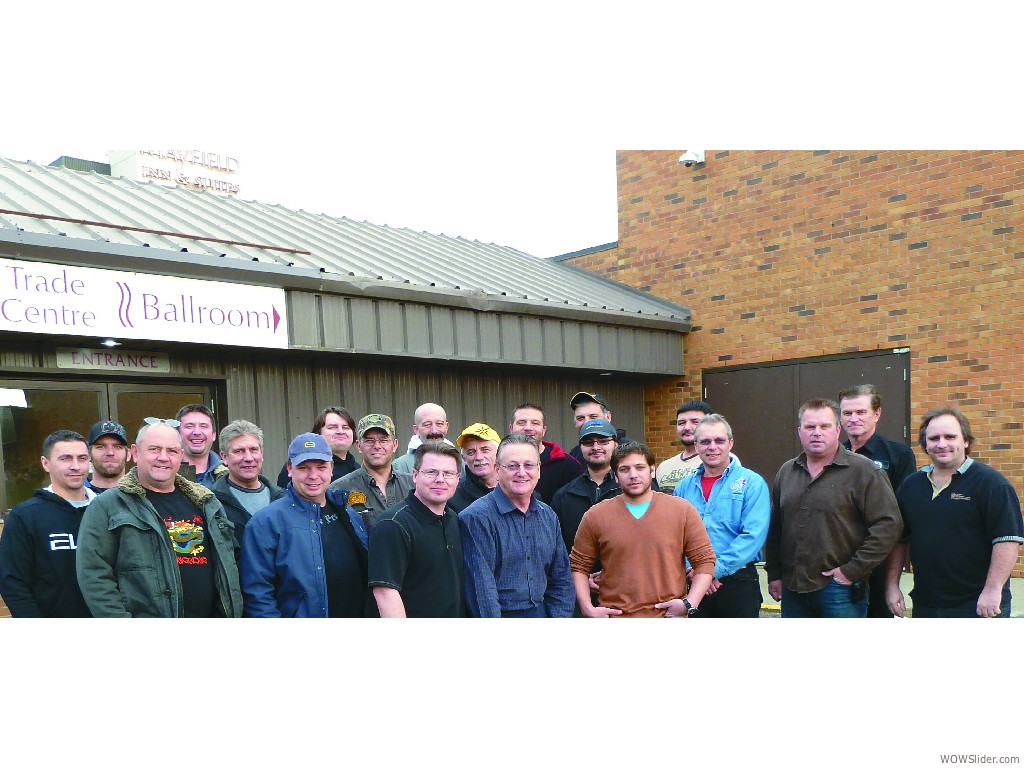 L-146, Edmonton, Alberta, Nov. 28-29, 2011	
L. to r., front row, Jeff Hawkins, Dwayne Wiebe, Gregory Buteau, Jonathan White, Grant Jacobs, Moshe Lanciano; second row, Blake Tancowny, Jack Larsen, Grant Kostner, Chris King, Christian Alexy Salazar, Robert Key, Doug Weisgerber, Glen S. Jamieson; back row, John Jackson, Kris Bona, Stan Zelmar, Scot Munro, Pat Siracusa, Dale Mercredi, Wayne Mastrachuk.   