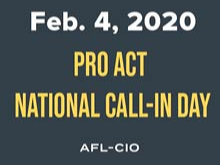 Urge your Member of Congress to Pass the Pro Act (H.R. 2474)