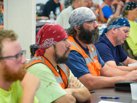 Miembros reciben entrenamiento Código en trabajo de Lackawanna