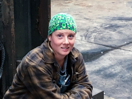 Jessica Bruneau, miembro del L-647, es la última Boilermaker en ser nombrada Heroína de los Oficios Especializados.