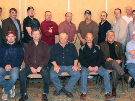 Members of Nova Scotia Locals 73, D324, and D579 attend steward training March 27.