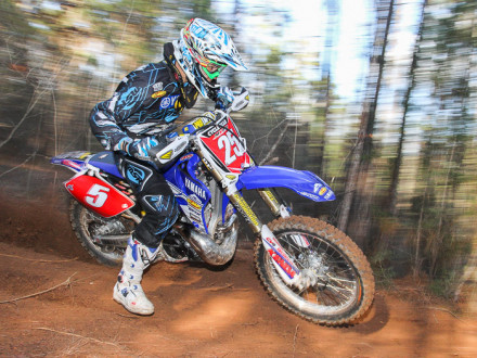 Groemm competes in a national Enduro race in Greensboro, Ga., recently.