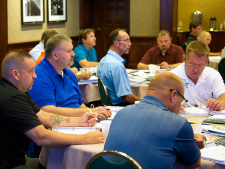 Newly-elected BM-STs attend 4-day training session in Kansas City, Mo., August 11-14.