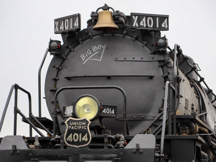 The Union Pacific restored the Big Boy 4014 with its nine-person “steam team.”