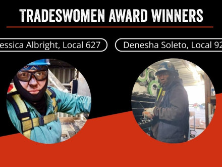 Western States Tradeswomen award winners