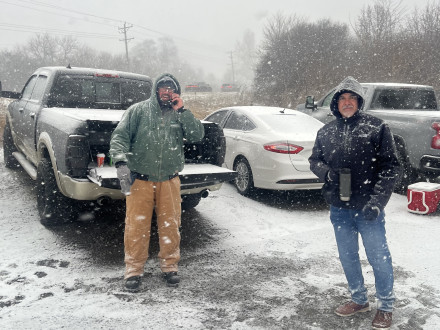 Photos from the L-1600 lockout picket line. L-1600 Boilermakers went back to work on January 27.