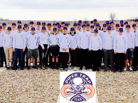 Ten members of the Piper High School Trap Team (Kansas City, Kansas), made the Kansas State High School Clay Target League’s Top 100 All-State Team. The Piper team is sponsored by the International Brotherhood of Boilermakers and Bank of Labor, among others.