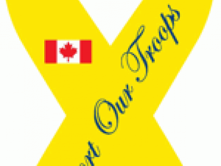 Canadian members are displaying these yellow ribbons on their cars.