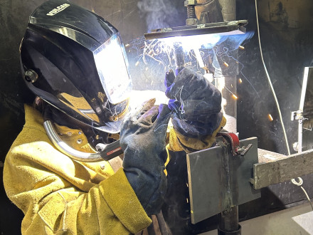 New welders hone their skills at Boilermaker Boot Camp. 