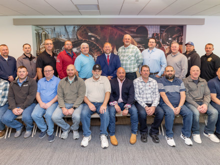 Eighteen business managers attended training in Kansas City