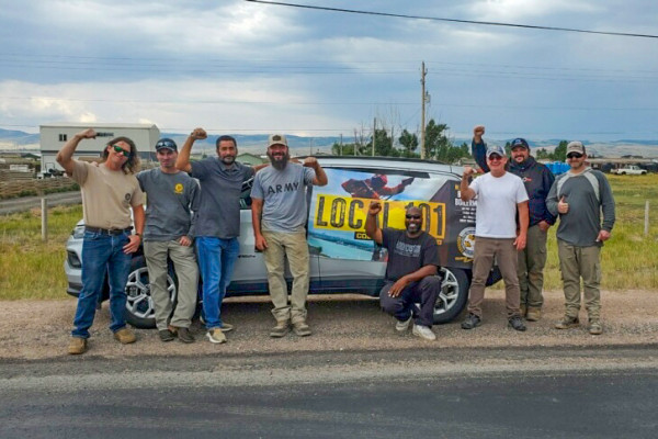 The organizing committee works tirelessly to unionize Mountain Cement Company in Laramie, Wyoming.