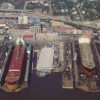 Jacksonville Shipyards, Inc., Jacksonville, Florida, was one of the largest shipyards in the southern U.S., building and repairing military and commercial vessels for over a century. Finally closed in 1992, it became another casualty of the sharp decline of the U.S. shipbuilding industry post-1980.