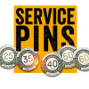 Service pins announced in the Spring 2024 Boilermaker Reporter