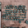 Hackney Ladish’s signature green fittings are palleted and ready to load.